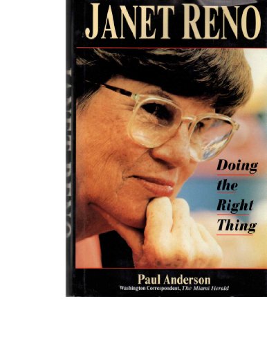 cover image Janet Reno: Doing the Right Thing