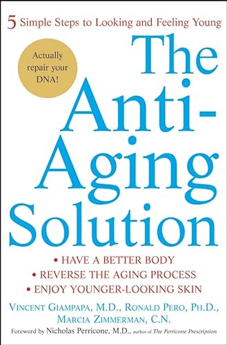 cover image THE ANTI-AGING SOLUTION: 5 Simple Steps to Looking and Feeling Young