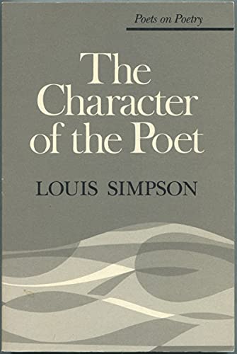 cover image The Character of the Poet