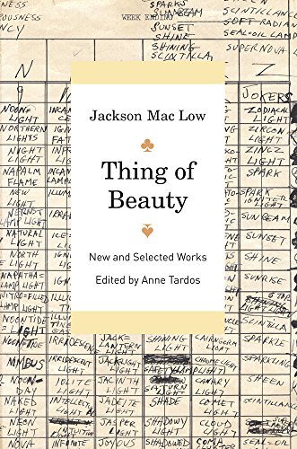cover image Thing of Beauty: New and Selected Works