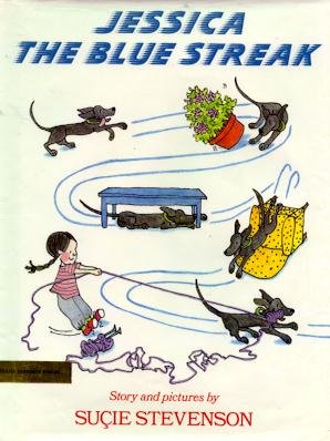 cover image Jessica the Blue Streak: Story and Pictures