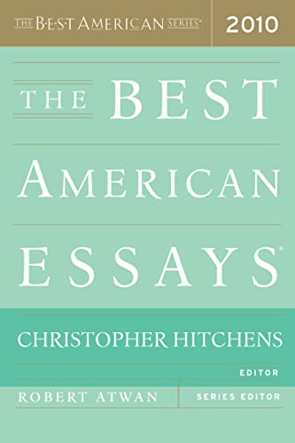 cover image The Best American Essays 2010