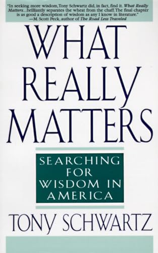 cover image What Really Matters: Searching for Wisdom in America