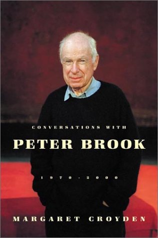 cover image CONVERSATIONS WITH PETER BROOK, 1970–2000