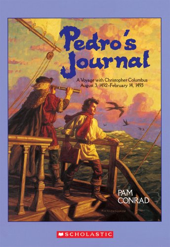 cover image Pedro's Journal: A Voyage with Christopher Columbus August 3, 1492-February 14, 1493
