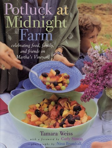 cover image POTLUCK AT MIDNIGHT FARM: Celebrating Food, Family, and Friends on Martha's Vineyard