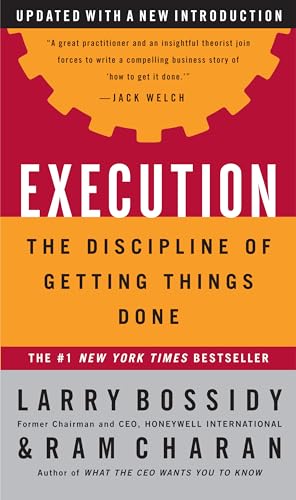 cover image EXECUTION: The Discipline of Getting Things Done