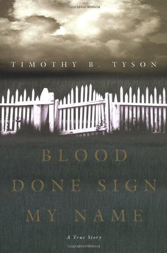 cover image BLOOD DONE SIGN MY NAME: A True Story