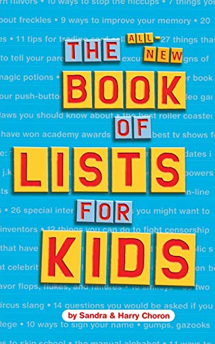 cover image The All-New Book of Lists for Kids