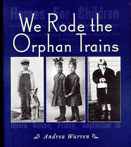 cover image WE RODE THE ORPHAN TRAINS