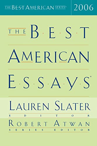 cover image The Best American Essays 2006