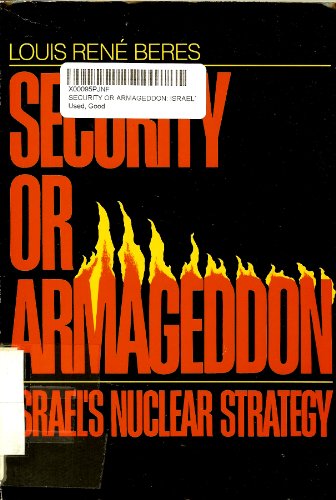 cover image Security or Armageddon: Israel's Nuclear Strategy