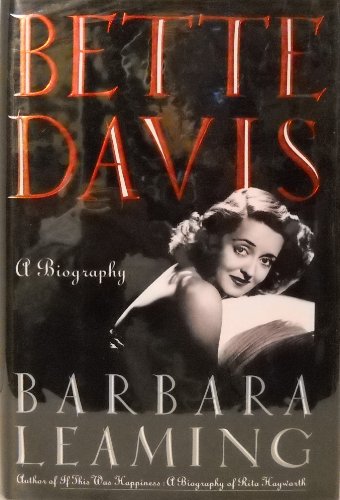 cover image Bette Davis: A Biography