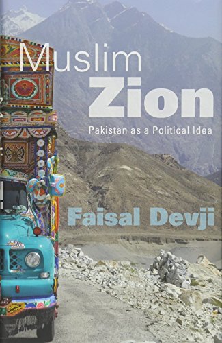 cover image Muslim Zion: 
Pakistan as a Political Idea