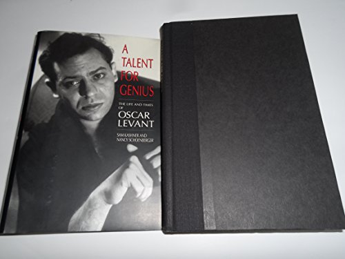 cover image A Talent for Genius:: The Life and Times of Oscar Levant