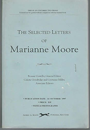 cover image The Selected Letters of Marianne Moore