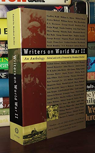 cover image Writers on World War II: An Anthology