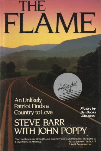 cover image The Flame: An Unlikely Patriot Finds a Country to Love