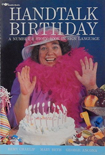 cover image Handtalk Birthday: A Number & Story Book in Sign Language