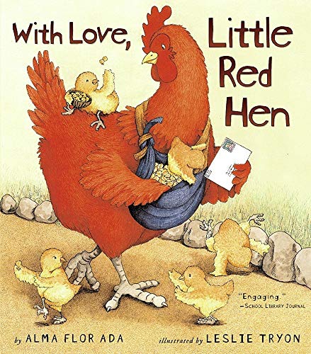 cover image WITH LOVE, LITTLE RED HEN