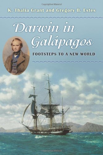 cover image Darwin in Galpagos: Footsteps to a New World