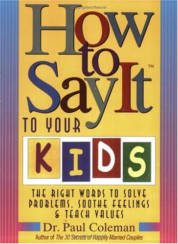 cover image How to Say It to Your Kids