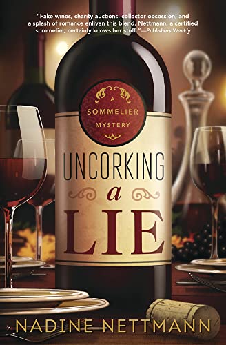 cover image Uncorking a Lie: A Sommelier Mystery
