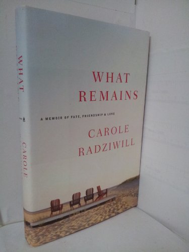 cover image What Remains: A Memoir of Fate, Friendship & Love