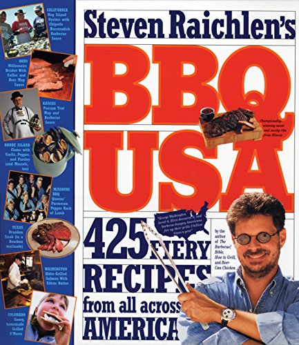 cover image BBQ USA: 450 Fiery Recipes