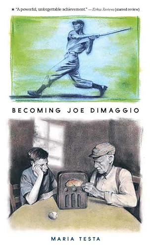 cover image BECOMING JOE DIMAGGIO