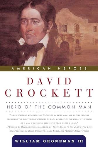 cover image David Crockett: Hero of the Common Man