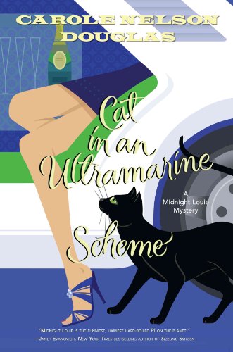 cover image Cat in an Ultramarine Scheme: A Midnight Louie Mystery