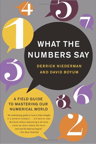 cover image What the Numbers Say: A Field Guide to Mastering Our Numerical World