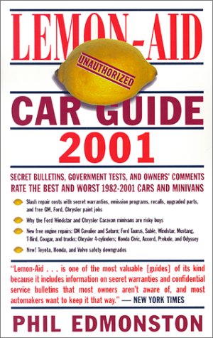 cover image LEMON-AID CAR GUIDE 2001