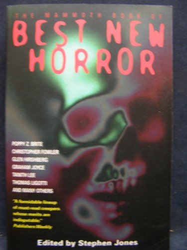 cover image THE MAMMOTH BOOK OF BEST NEW HORROR