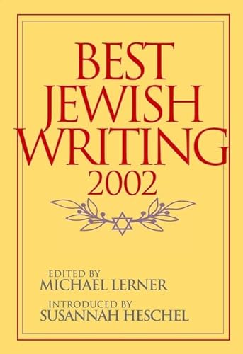 cover image BEST JEWISH WRITING 2002
