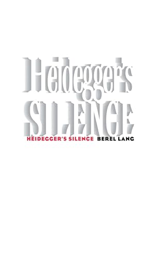 cover image Heidegger's Silence