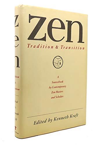 cover image Zen, Tradition and Transition