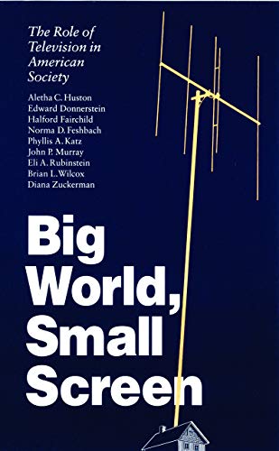 cover image Big World, Small Screen: The Role of Television in American Society