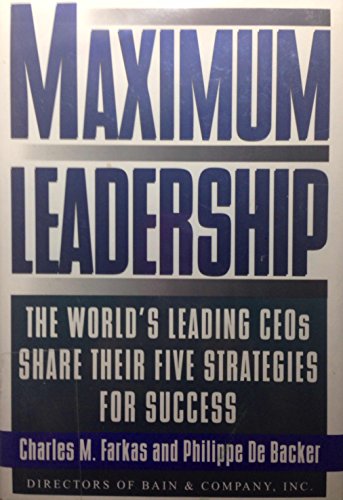 cover image Maximum Leadership