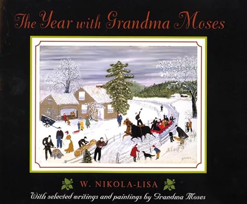 cover image The Year with Grandma Moses