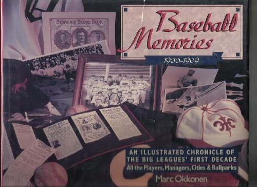cover image Baseball Memories: 1900-1909