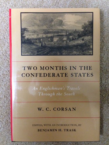 cover image Two Months in the Confederate States: An Englishman's Travels Through the South