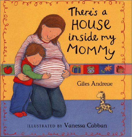 cover image THERE'S A HOUSE INSIDE MY MOMMY