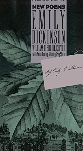 cover image New Poems of Emily Dickinson
