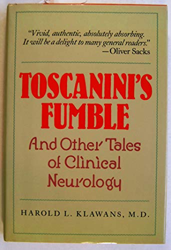 cover image Toscanini's Fumble: And Other Tales of Clinical Neurology