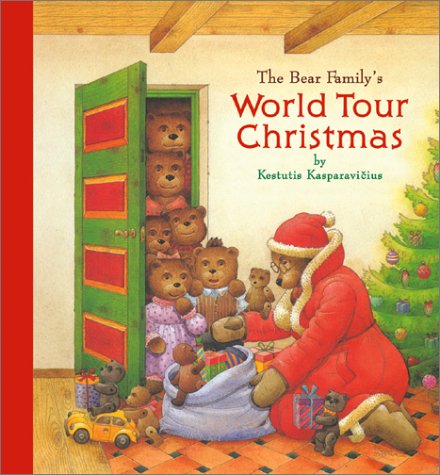 cover image THE BEAR FAMILY'S WORLD TOUR CHRISTMAS