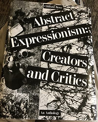 cover image Abstract Expressionism: Creators and Critics: An Anthology