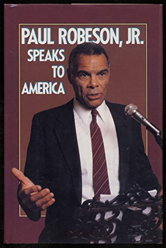 cover image Paul Robeson, JR. Speaks to America