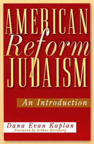 cover image AMERICAN REFORM JUDAISM: An Introduction